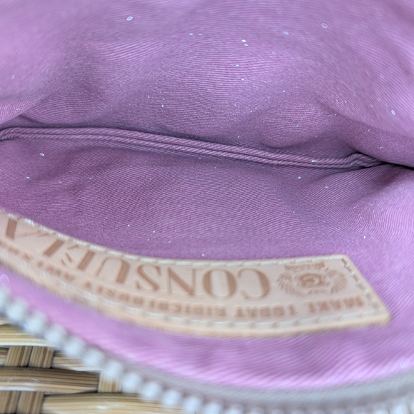 Consuela Nyla Combi Black Twilight Toned Glitter Wristlet Card Holder Star Print - Picture 15 of 16